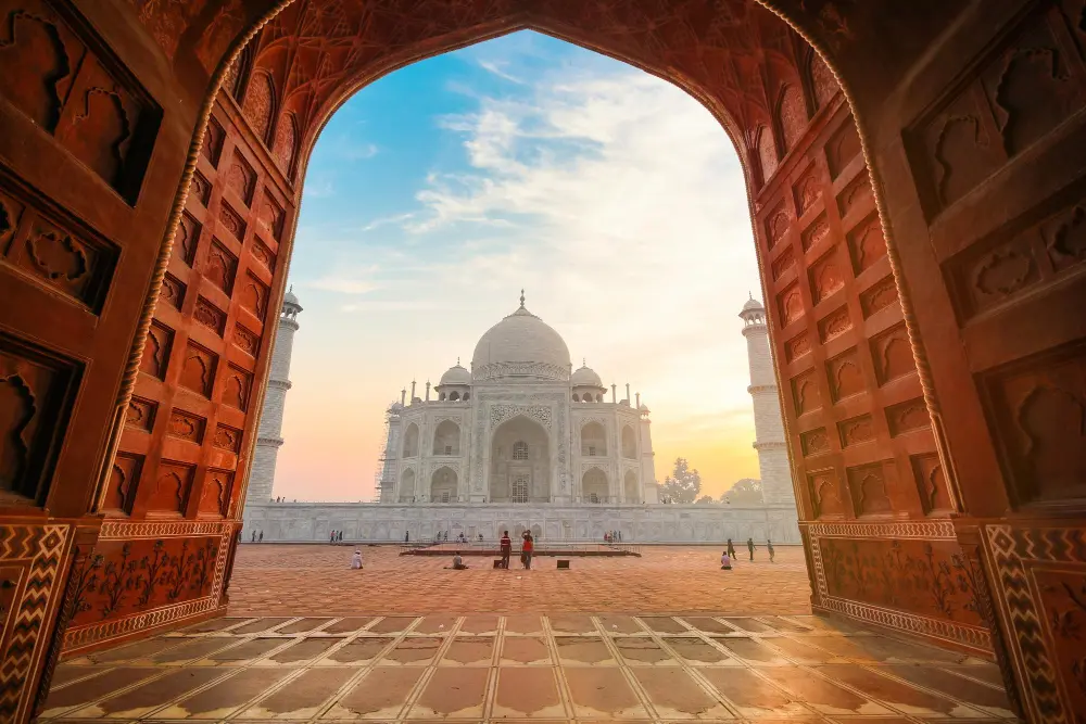 taj mahal agra uttar pradesh india