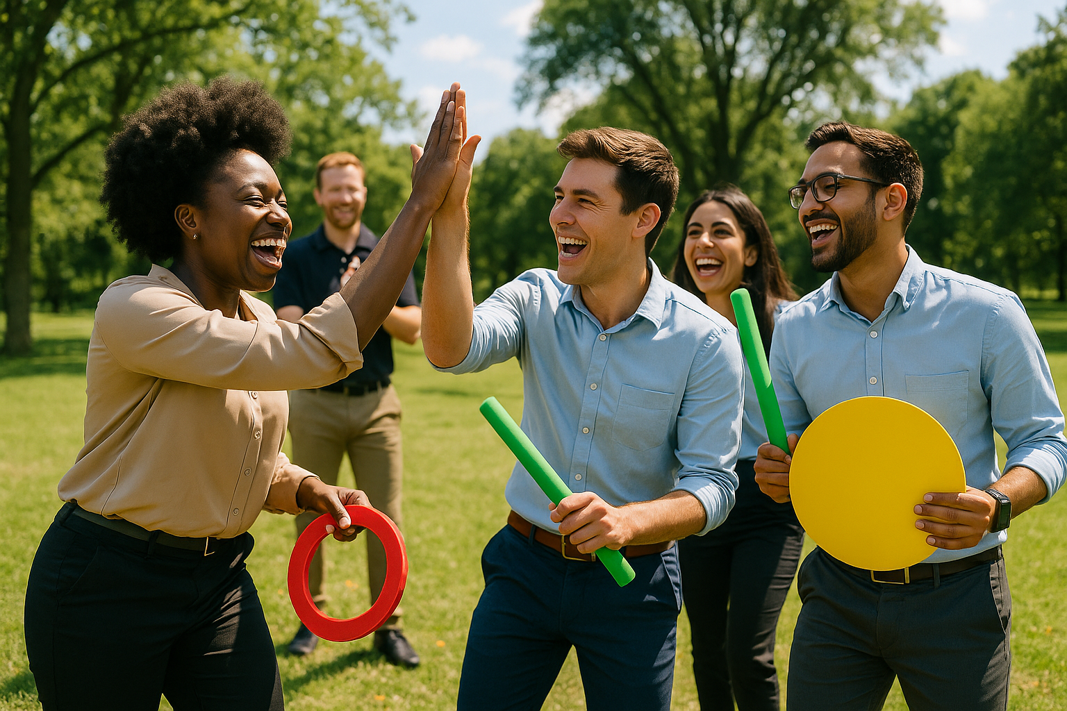 Outdoor team building for small groups in India