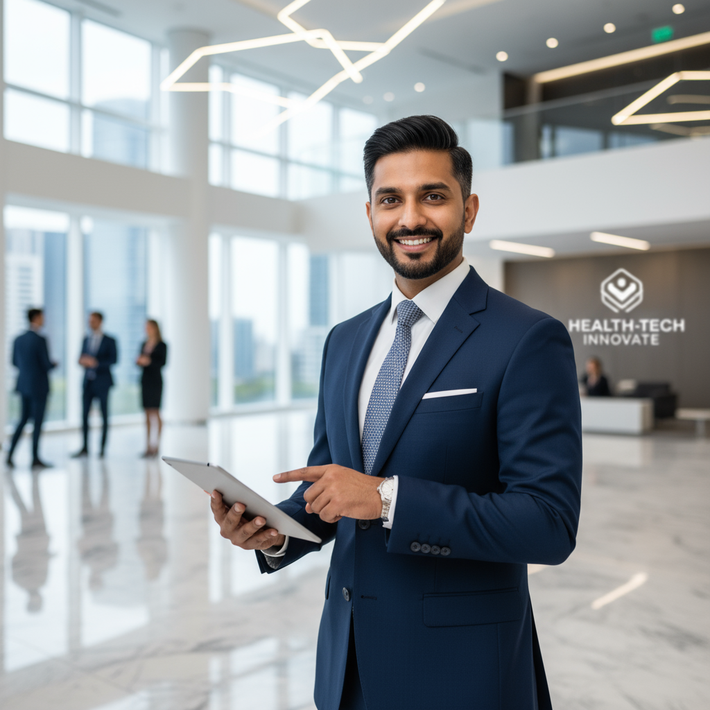 Rohit Verma - Sales Director at MedTech Solutions discussing team performance