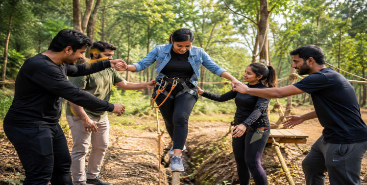 Adventure-based team building