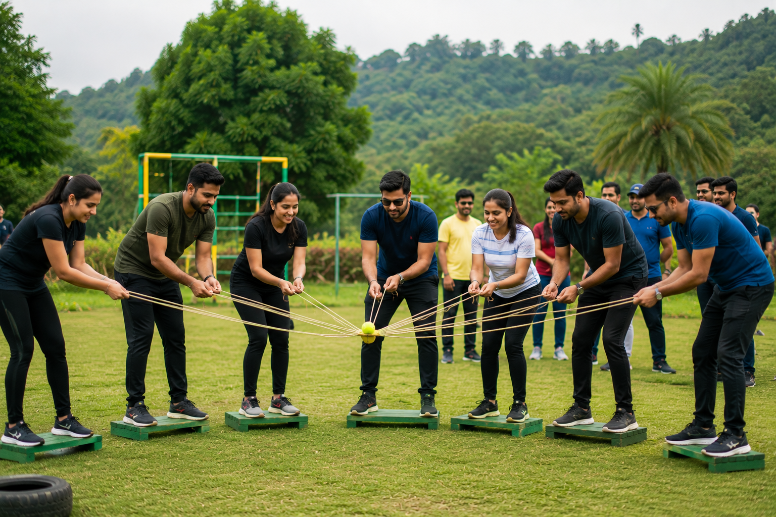 Team Building Activities in Bangalore | Corporate Outbound by RMG Mileage