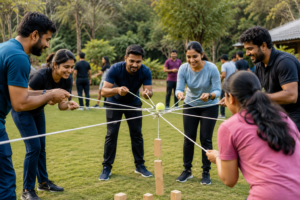Corporate team building activities in Bangalore